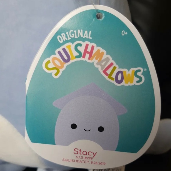 BNWT Stacy the Squid Squishmallow 8” - Picture 3 of 3